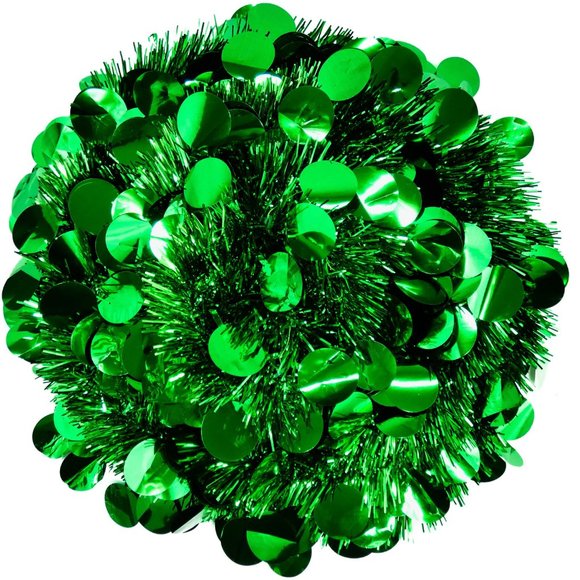 5 ft. Pop Up Christmas Tinsel Tree Collapsible wit - Picture 2 of 4